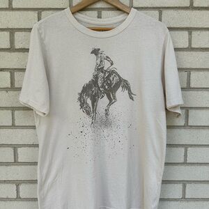 Imogene and Willie cowboy shirt tshirt + XL tee